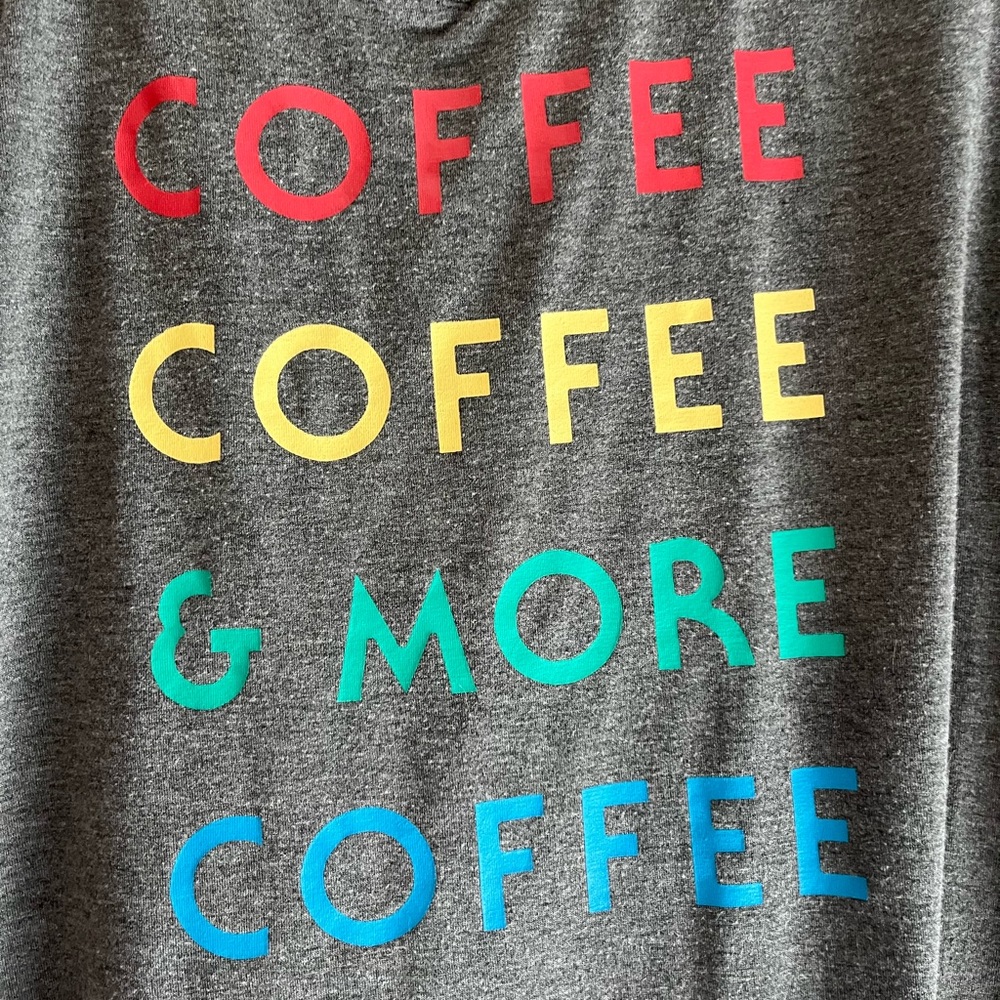 Coffee womens top